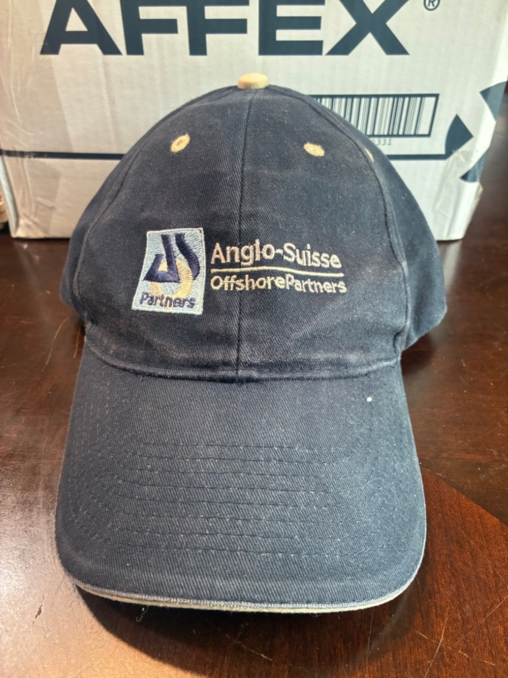 Navy Embroidered Baseball Cap